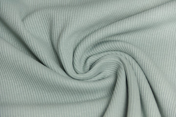 Rib Jersey, Rippenjersey, altgrün, 0,5 m